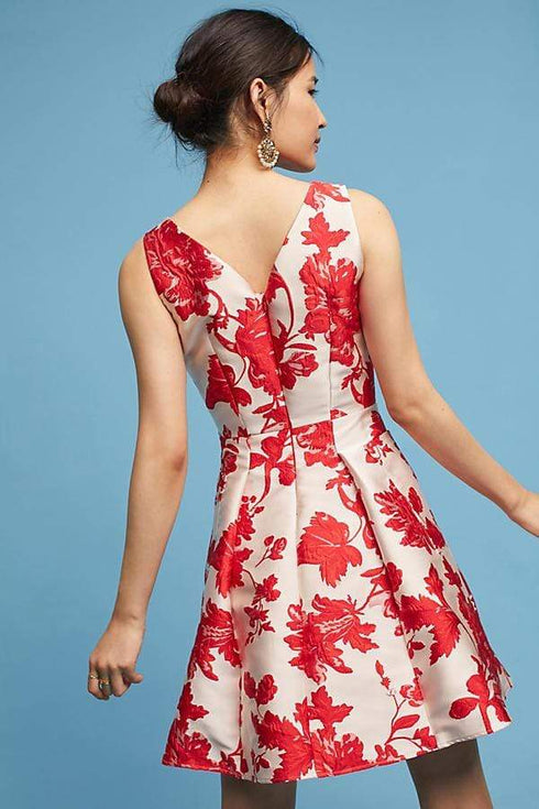 Nadia Dress - Scarlet Rose